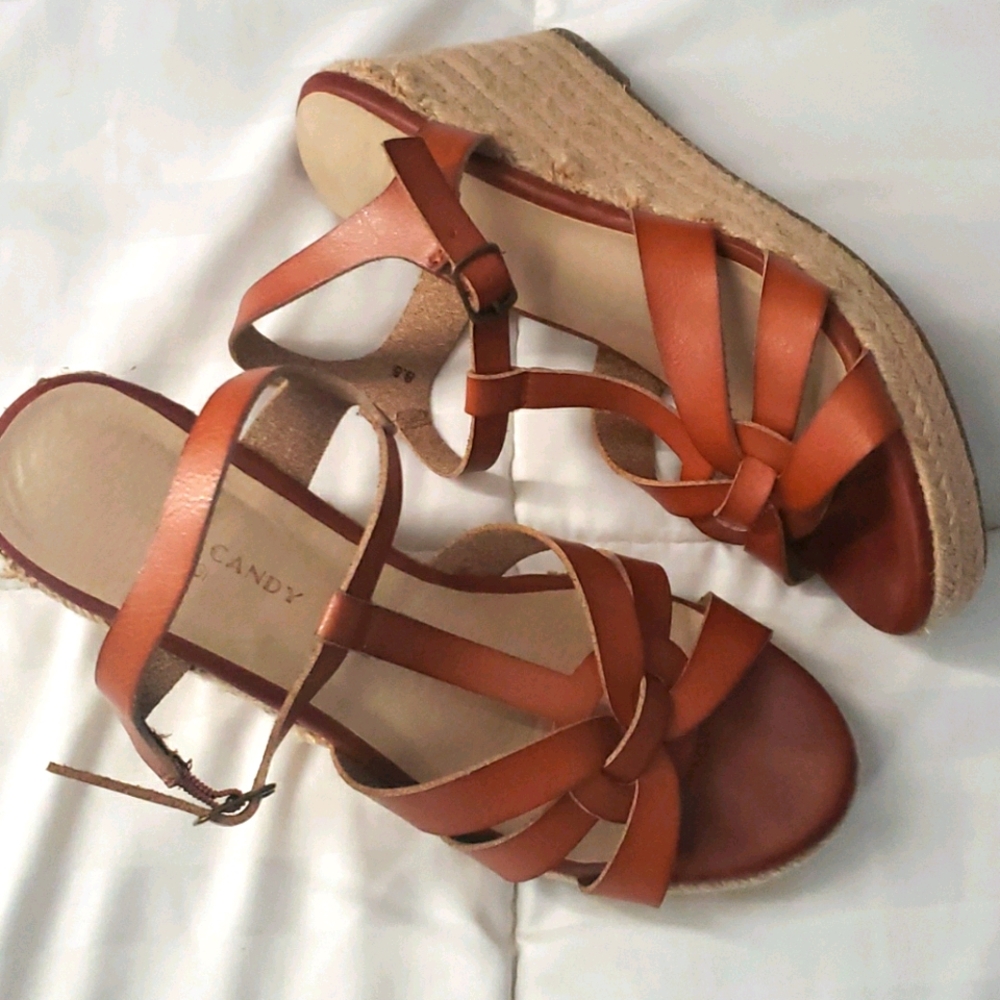 Rock & Candy Leather Espadrilles
